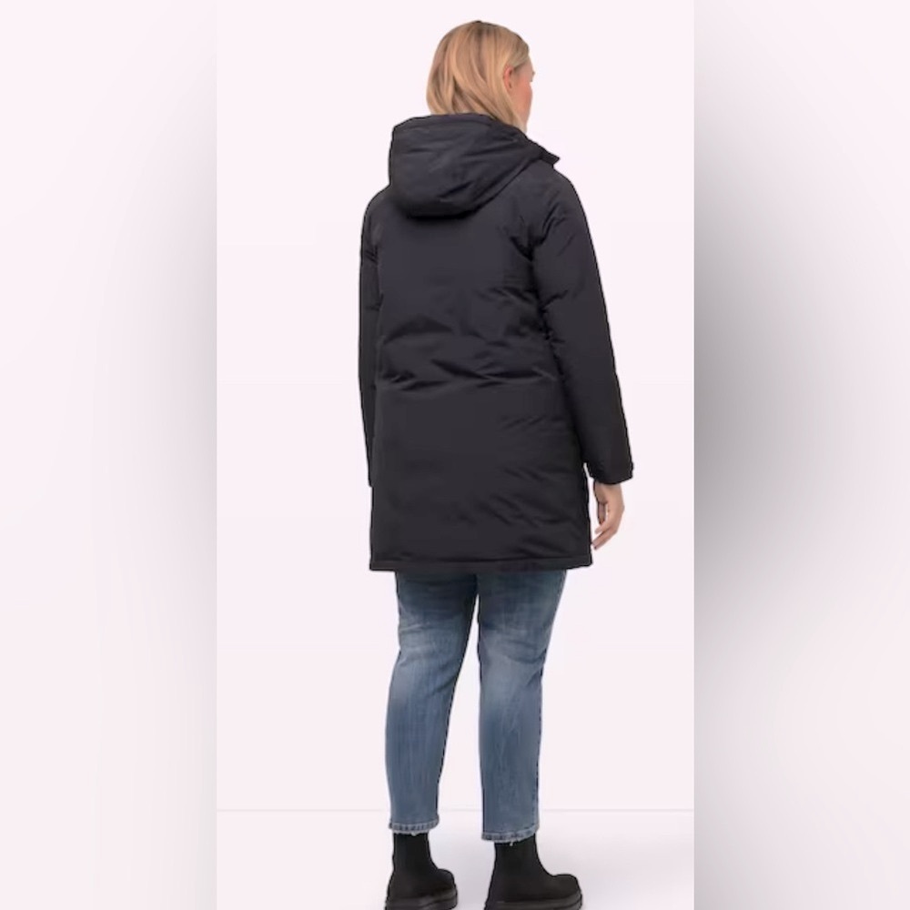 NWT [Ulla Popken] HYPRAR Triple Function Lined Waterproof Coat Womens Plus 20/22 - Picture 4 of 15
